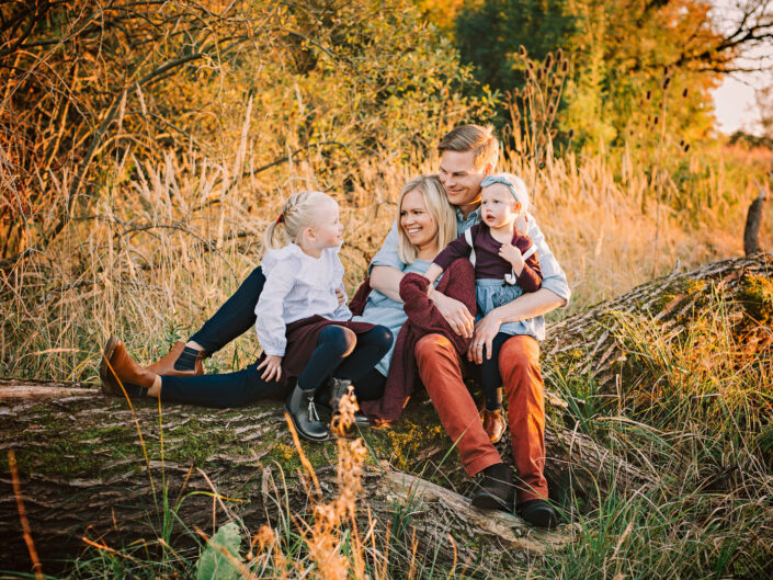 Autumn family photo shoot