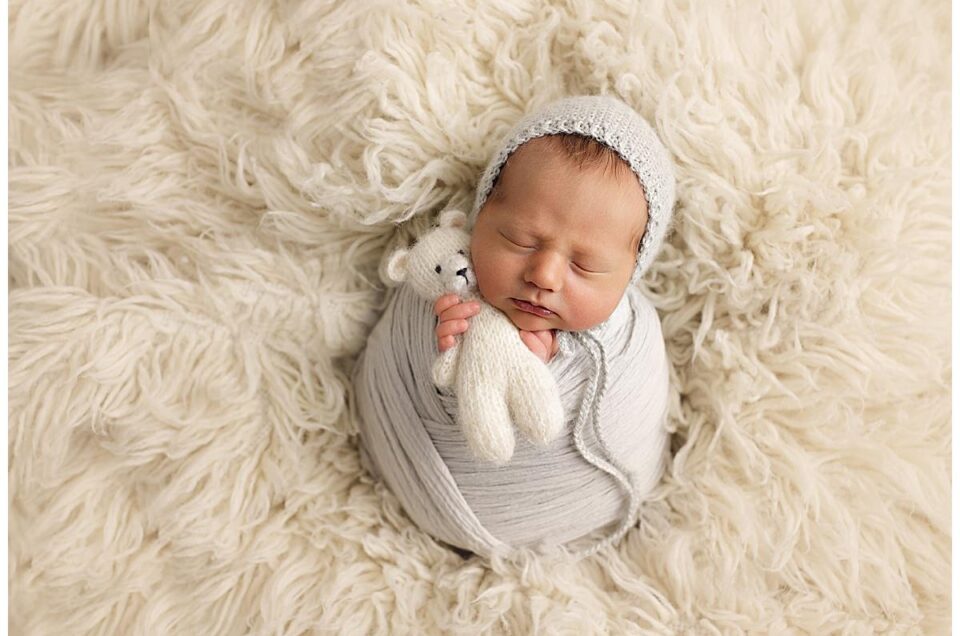 A Finnish newborn baby boy